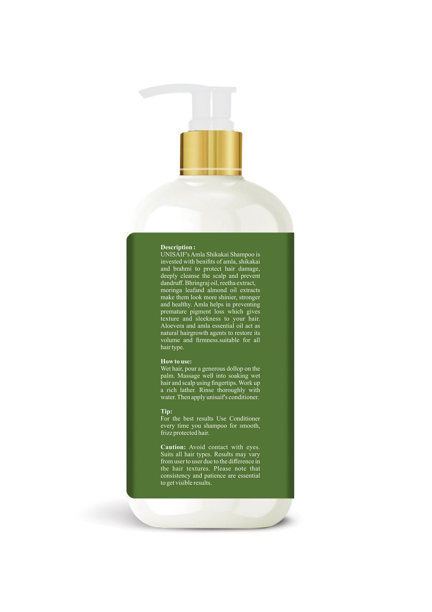 Amla Shikakai Organic Shampoo 300ml | Hair Growth & Shine