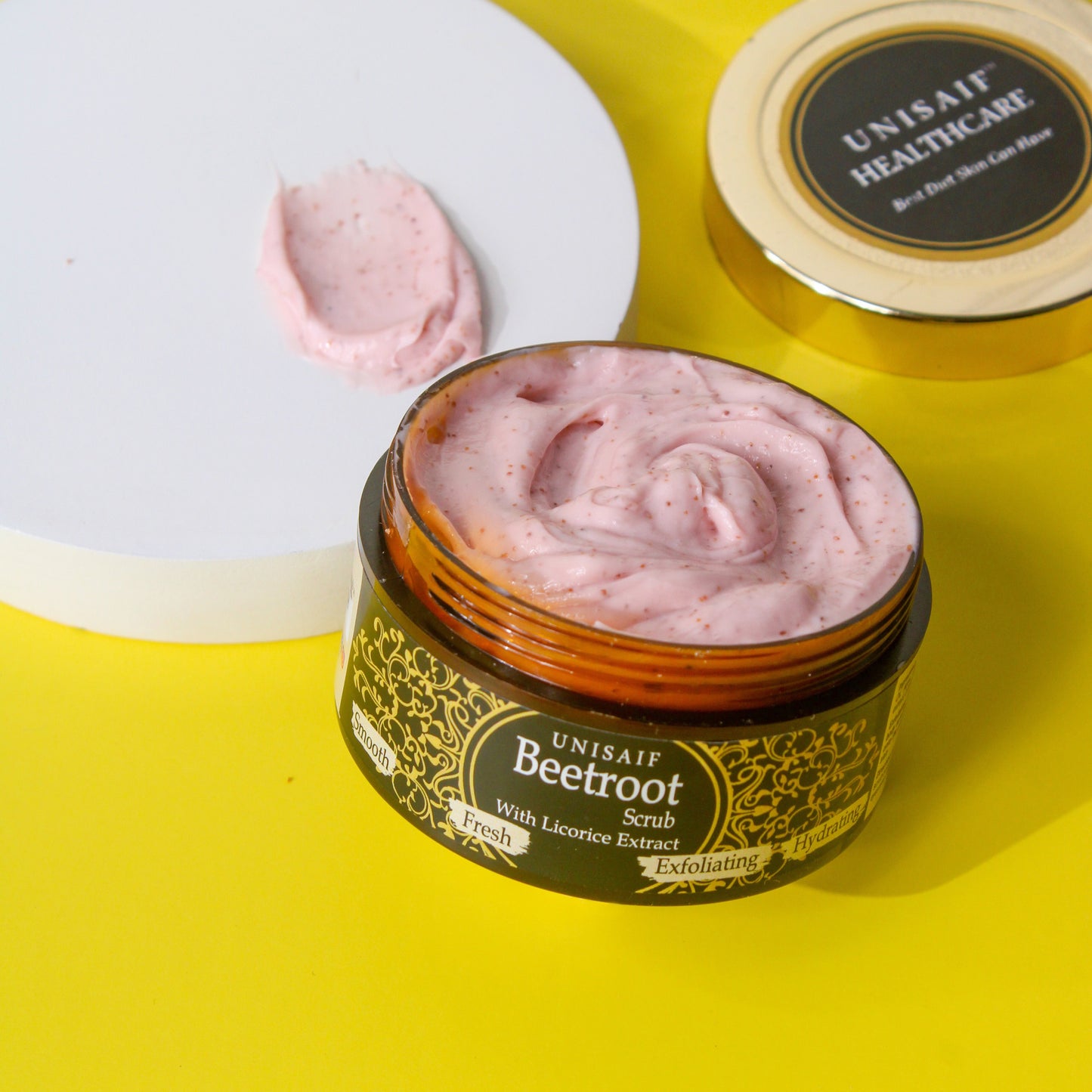 Beetroot Organic Scrub 50g | Licorice Extract | Hydration & Exfoliation