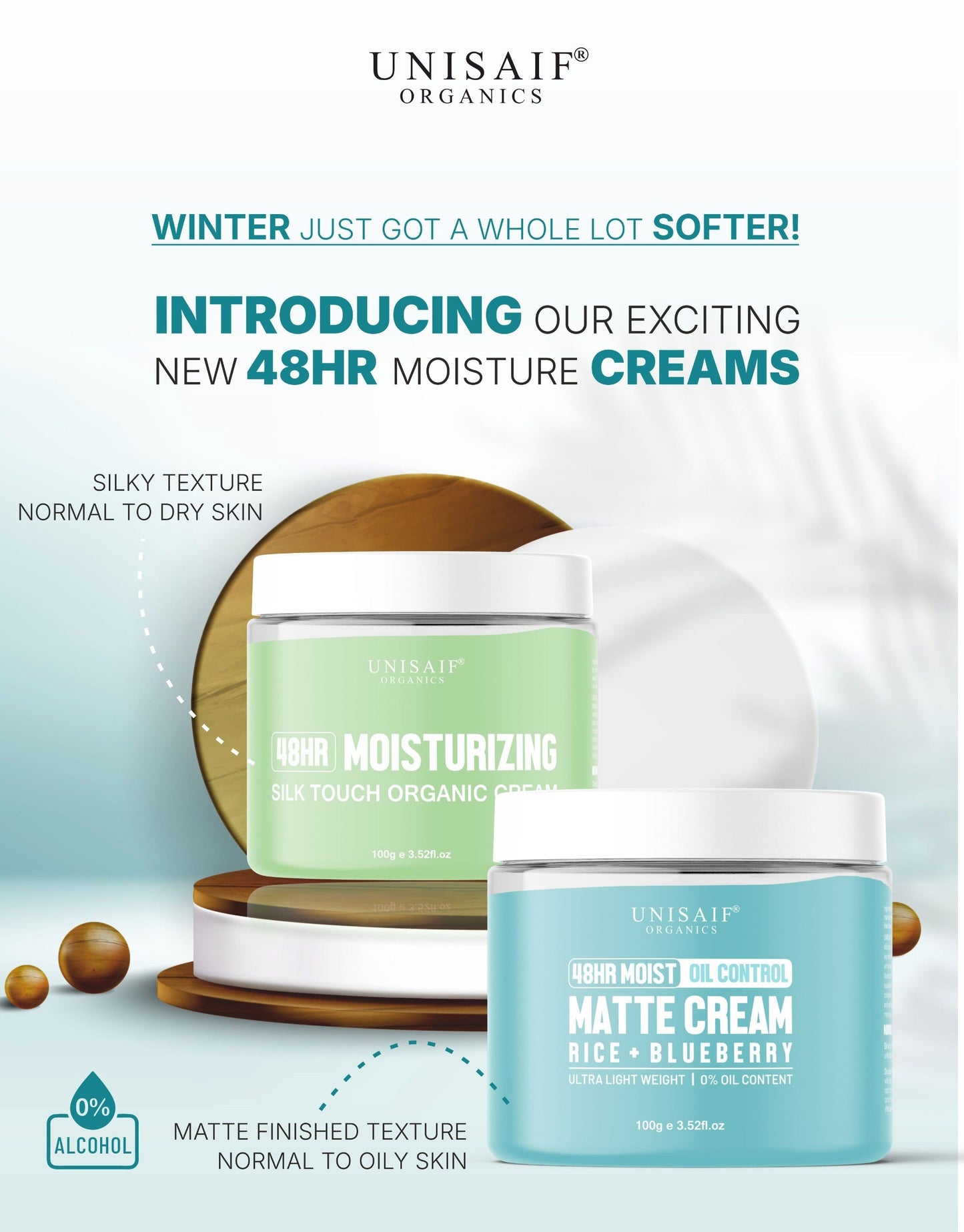 48HR Oil Control Matte Cream 100g | Rice & Blueberry