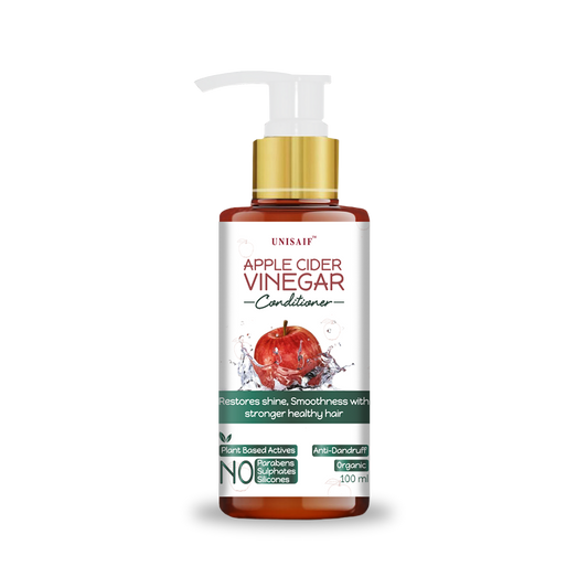 Apple Cider Vinegar Conditioner (100ml) For Frizzy Hair/Splitends, Shine & Texture | NO SULPHATE| NO PARABEN| NO SILICON