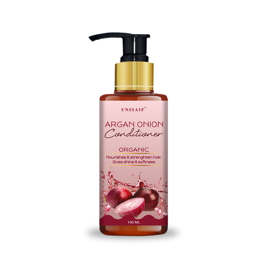 Argan Onion Conditioner (100ml) For Hairgrowth, Hair Volume, Dandruff | NO SULPHATE| NO PARABEN| NO SILICON