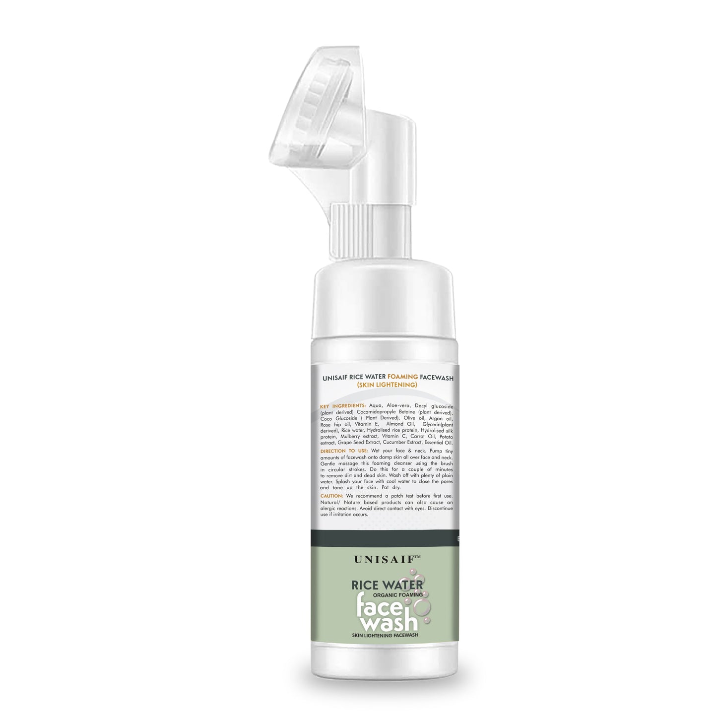 Rice Water Foaming Facewash 150ml | Vitamin C & Mulberry | Brightening & Cleansing